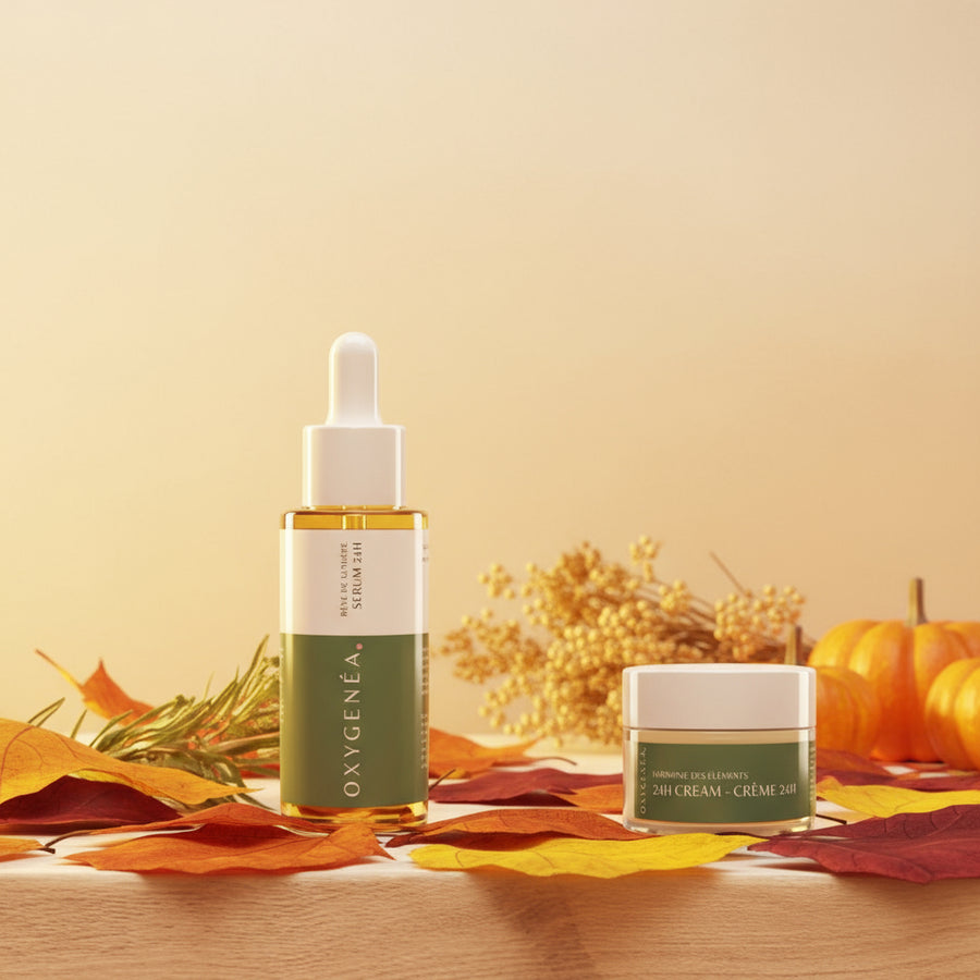 Bundle facial massage + serum & cream 24h